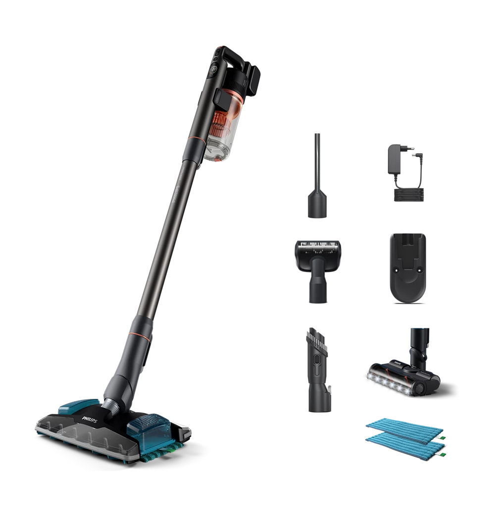 PHILIPS XC8054/01 8000 Serisi Kablosuz Elektrikli Süpürge Aqua Plus