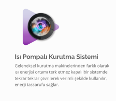 REGAL KM 8202 A+ KURUTMA MAKİNESİ