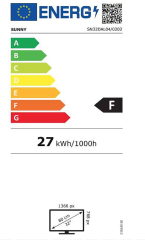 Sunny SN32DAL04 32'' Uydu Alıcılı HD LED TV