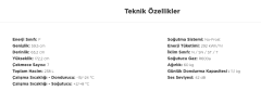 UED 7238 DTK DGT NFI  D/S R65 Derin Dondurucu