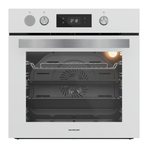 SILVERLINE BO65P4W01 BEYAZ ANKASTRE FIRIN