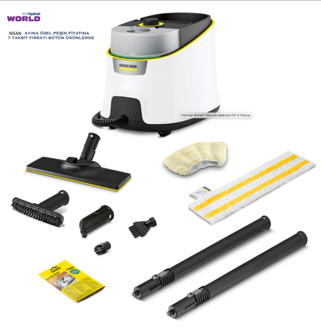 Karcher SC 4 Deluxe Buharlı Temizleyici