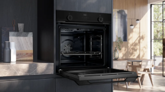 SIEMENS HU717ABA0T SİYAH ANKASTRE FIRIN