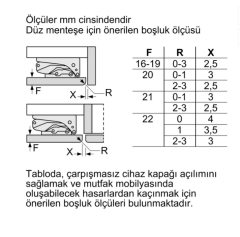 Siemens GU15DADF0 3 Çekmeceli Ankastre Derin Dondurucu