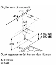 SIEMENS LC97FVP60 iQ700 Duvar Tipi Davlumbaz 90 cm Siyah Cam