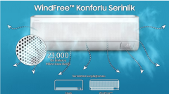 SAMSUNG AR60F18C1KW/SK 18000 BTU KLİMA 6 YIL GARANTİLİ