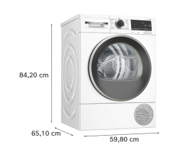 Bosch WQG244C1TR 9 kg Çamaşır Kurutma Makinesi