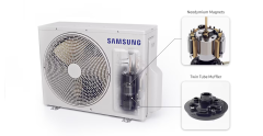 SAMSUNG AR24BXFCMWK BTU WİNDFREE - WİFİ  6 YIL GARANTİLİ