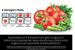samsung RT46K6000S8, Üstten Donduruculu Buzdolabı