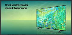 Samsung 50CU8100 4K Ultra HD 50'' 127 Ekran Uydu Alıcılı Smart LED TV