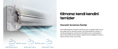 samsung AR12CXFCABT/SK 12.000 BTU WİNDFREE  SİYAH  6 YIL GARANTİLİ