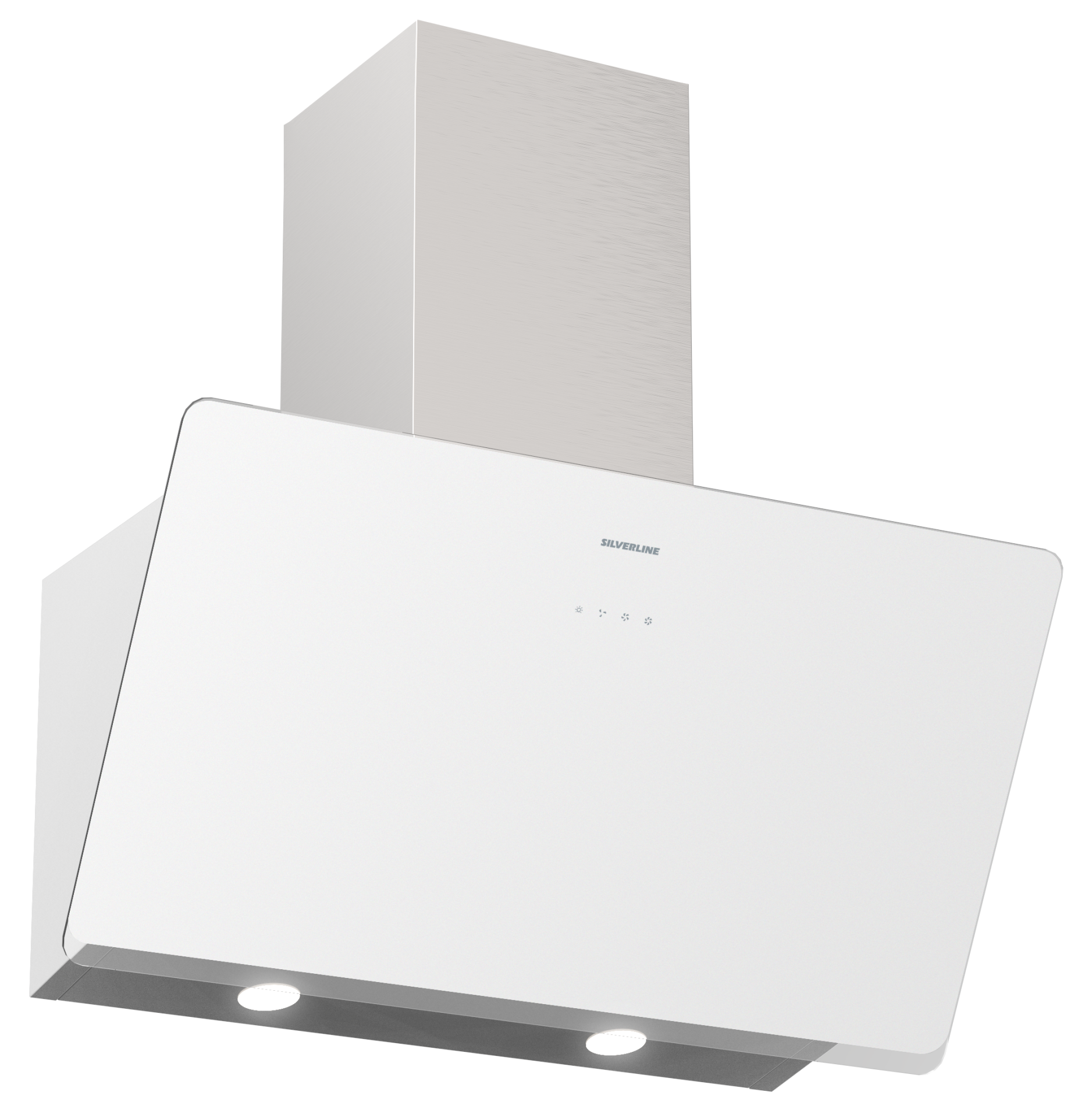 SILVERLINE 3457 SOHO 80 CM BEYAZ ANKASTRE DAVLUMBAZ