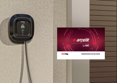 AR AW 32 RFID 7,4 KW Elektrikli Araç Şarj İstasyonu